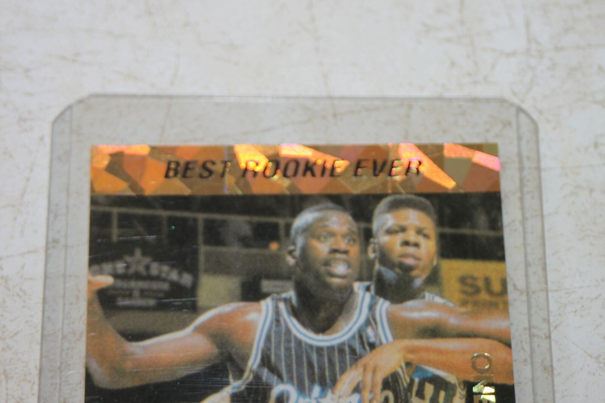 NBA 超貴重なSHAQ ルーキーカード！！ SHAQUILLE O' NEAL ROOKIE OF THE YEAR 1 OF 25,000 SIGNED CARD