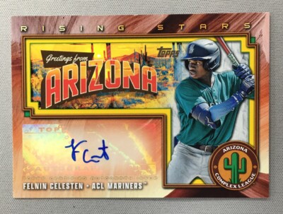 Felnin Celesten 2024 Topps Pro Debut Rising Stars Auto /50 ACL MARINERS