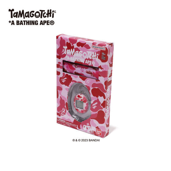A BATHING APE ×TAMAGOTCHI PINK たまごっち A BATHING APExTAMAGOTCHI】エイプ コラボたまごっち ピンク (A