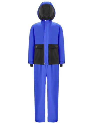 Kids Boys Girls Snow Ski Jacket and Pants Set Hooded Windproof Coat Snowsuits - Picture 72 of 86