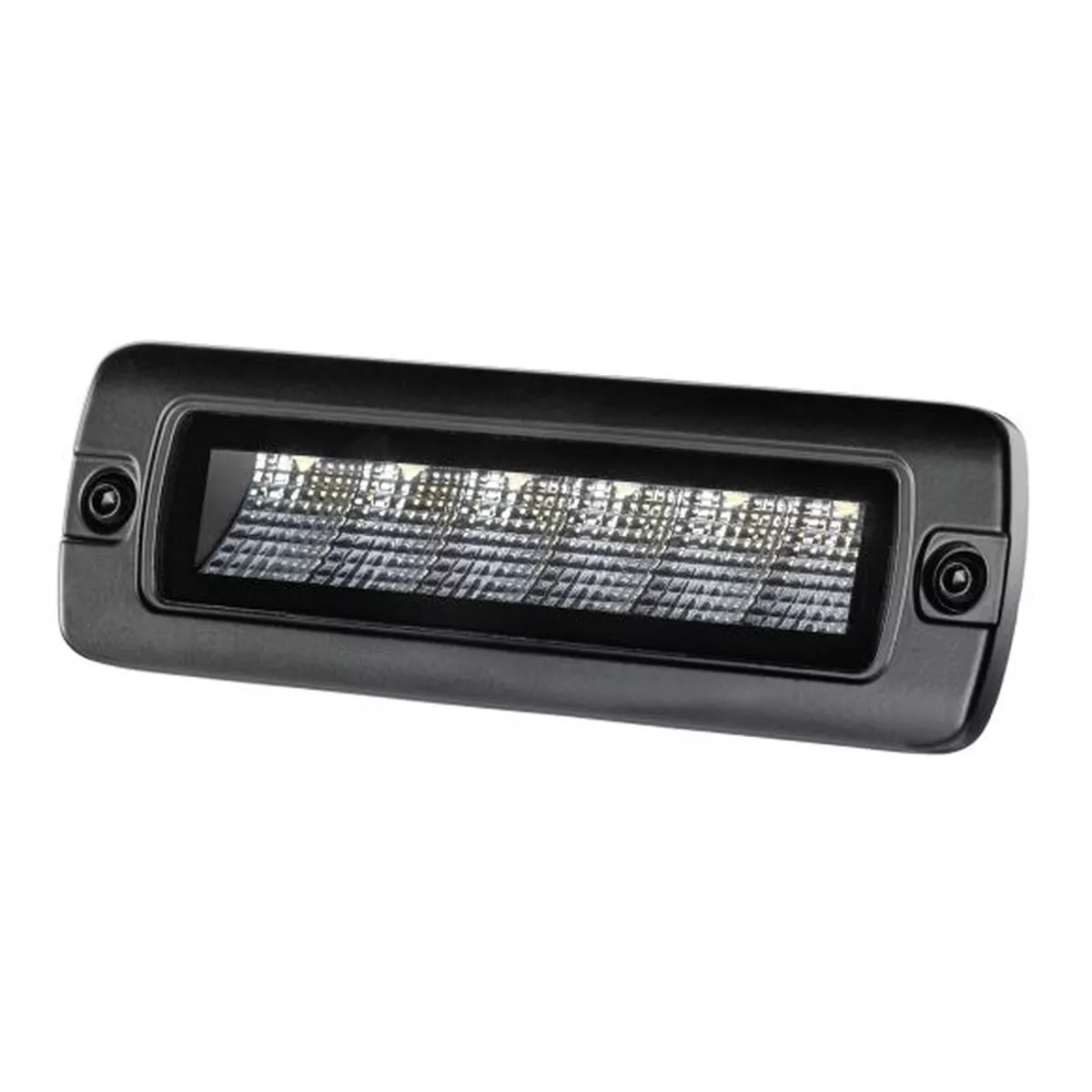 Hella Black Magic LED Mini Light Bar 6.2in 12V 24V 30W (1FB 358 176-221)  Flood