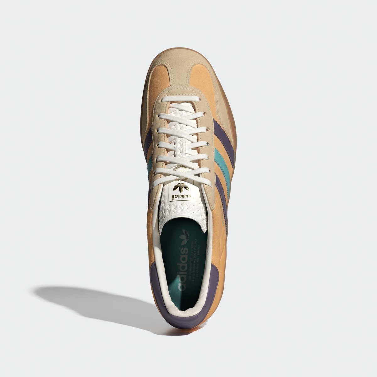★adidas★ Gazelle Indoor Orange Violet IG1636 adidas Gazelle Indoor Glow Orange Shadow Violet IG1636 at PRM US