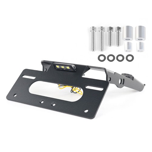 Motorcycle Tail Tidy Bracket Black Fit For VitPilen 401/SvartPilen 401 2020-2023 - Picture 11 of 18