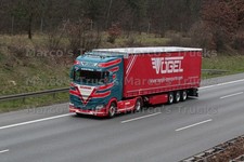 LKW Foto Scania S 580 Planensattelzug Österreich blau VÖGEL AUSTRIA Eine #m3fh