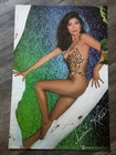 Hot Girl Sexy Babe Vintage Poster 1985 APOLLONIA KOTERO Leopard Mancave Garage