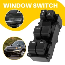 LH Driver Door Master Power Window Control Switch For Honda CRV 2011 2012 2013