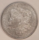 1921-D Morgan Silver Dollar - XF/AU - Details - #3558E