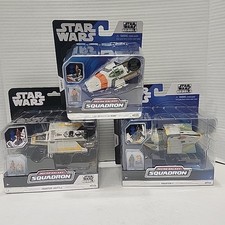 STAR WARS MICRO GALAXY SQUADRON EZRA BRIDGER   S A-WING  0195 RARE SERIES 9 CHASE