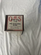 QRS Player Piano Word Roll Silver Threads Among The Gold #119