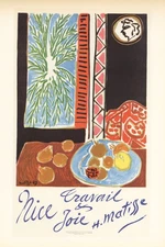 Henri Matisse lithograph poster "Travail et Joie"