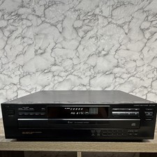 Sony CDP-C245 5-Disc CD Changer Player Black Stereo RCA Type A Wired