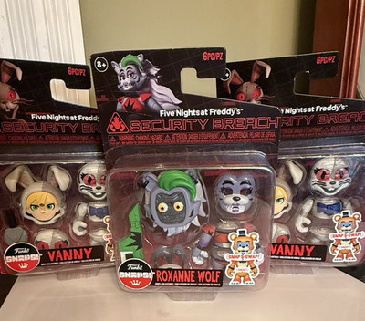 Funko Fnaf Snap: Five Nights at Freddy's - Vanny and Roxanne Wolf Bundle