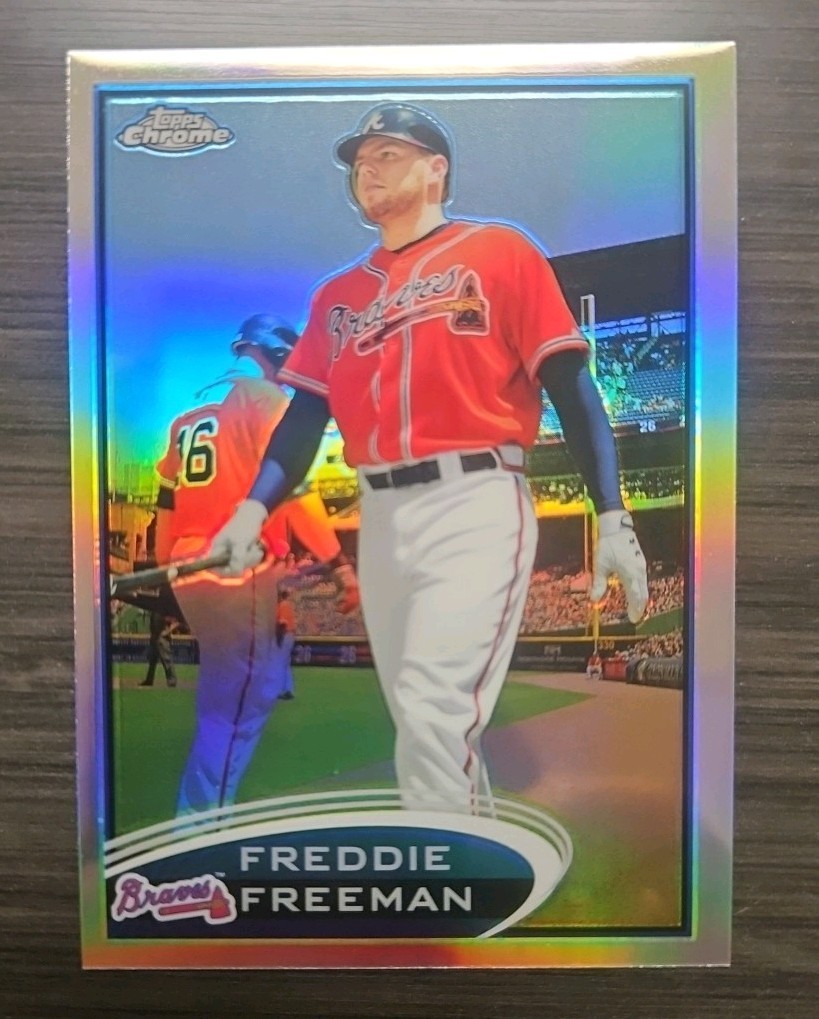 2012 Topps Chrome - Freddie Freeman #19 Refractor