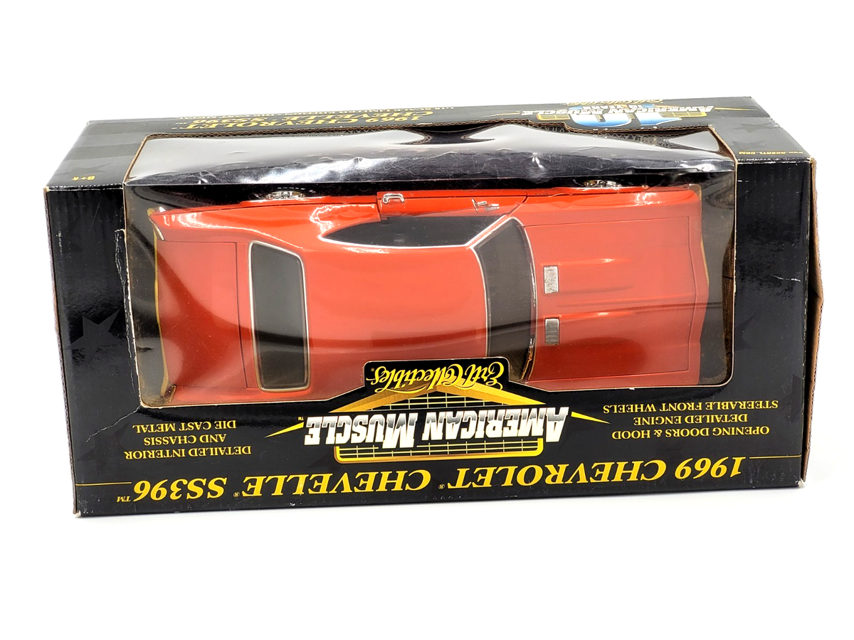ertl 1/18 シェベルss マリブ　396 中古 1969 Chevrolet Chevelle SS396 1:18 Ertl American Muscle Limited