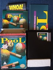 Championship Pool (Mindscape, 1993) NES w/ Box, Manual, Poster ~ Tested, Works
