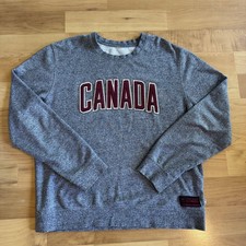 Team Canada Sochi 2014 Olympic Sweatshirt HBC Hudson’s Bay Cotton Fleece XL