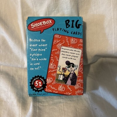 Hallmark MAXINE 52 Big Playing Cards 3.5''x5''