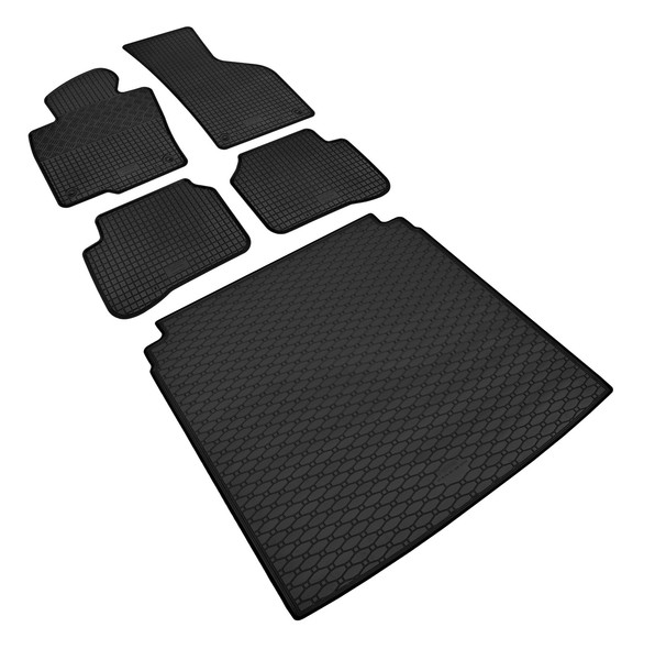 FußMatten & Kofferwanne Geeignet FüR VW Passat B6 Stufenheck Ab 2005 / Ab 2011-image