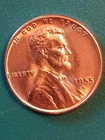 1955-S Lincoln Wheat GEM BRILLIANT RED UNCIRCULATED See Pics Nice Coin