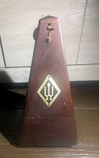 Vintage Wittner Metronome WORKS Made in Germany Wind Up Wood