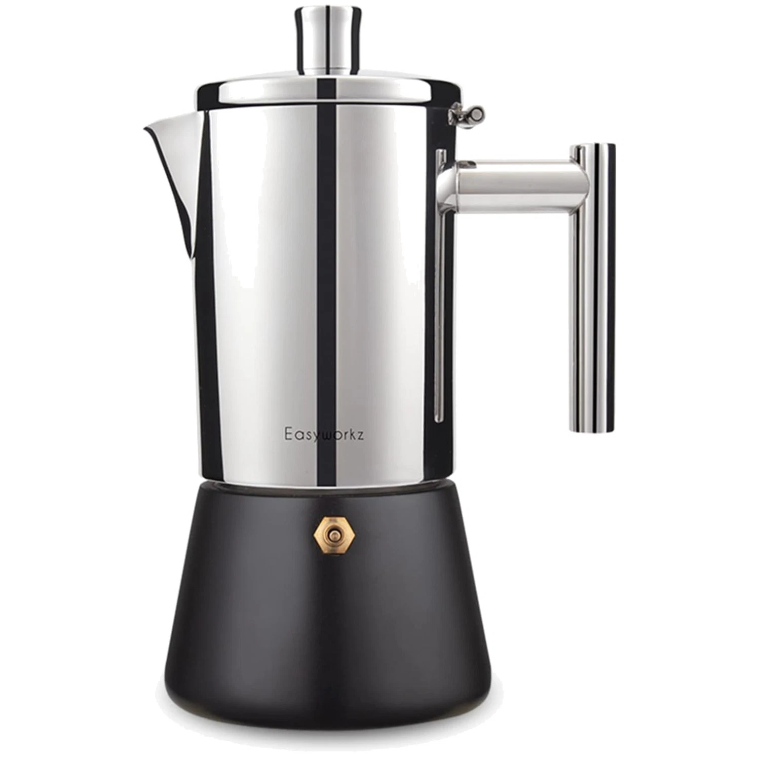 Heat Resistant Espresso Maker Stainless Steel