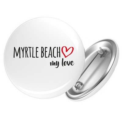 Button Myrtle Beach my love Geschenkidee Myrtle Beach Geschenk Präsent Mitbrings