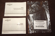 Chevrolet Impala 2012 Owners Manual Oem 569040