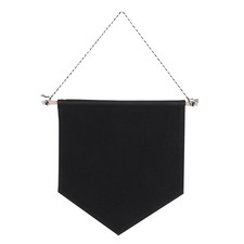 Pin Display Pennant Banner Enamel Lapel Pin Badge Flag Plain Canvas Wall Banner