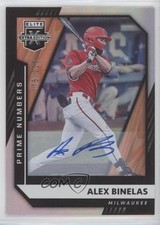 2021 Elite Extra Edition Prime Numbers A Signatures /225 Alex Binelas Auto u6m