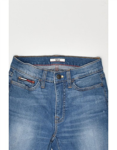 TOMMY HILFIGER Womens High Waist Legging Skinny Jeans US 0 XS W24 L28 Blue AP85 - Picture 4 of 4