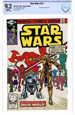 Star Wars #47D CBCS 9.2 1981 21-3B8717B-022