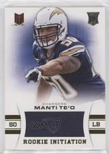 2013 Panini Momentum Rookie Initiation Materials 394/399 Manti Te'o #61 0af