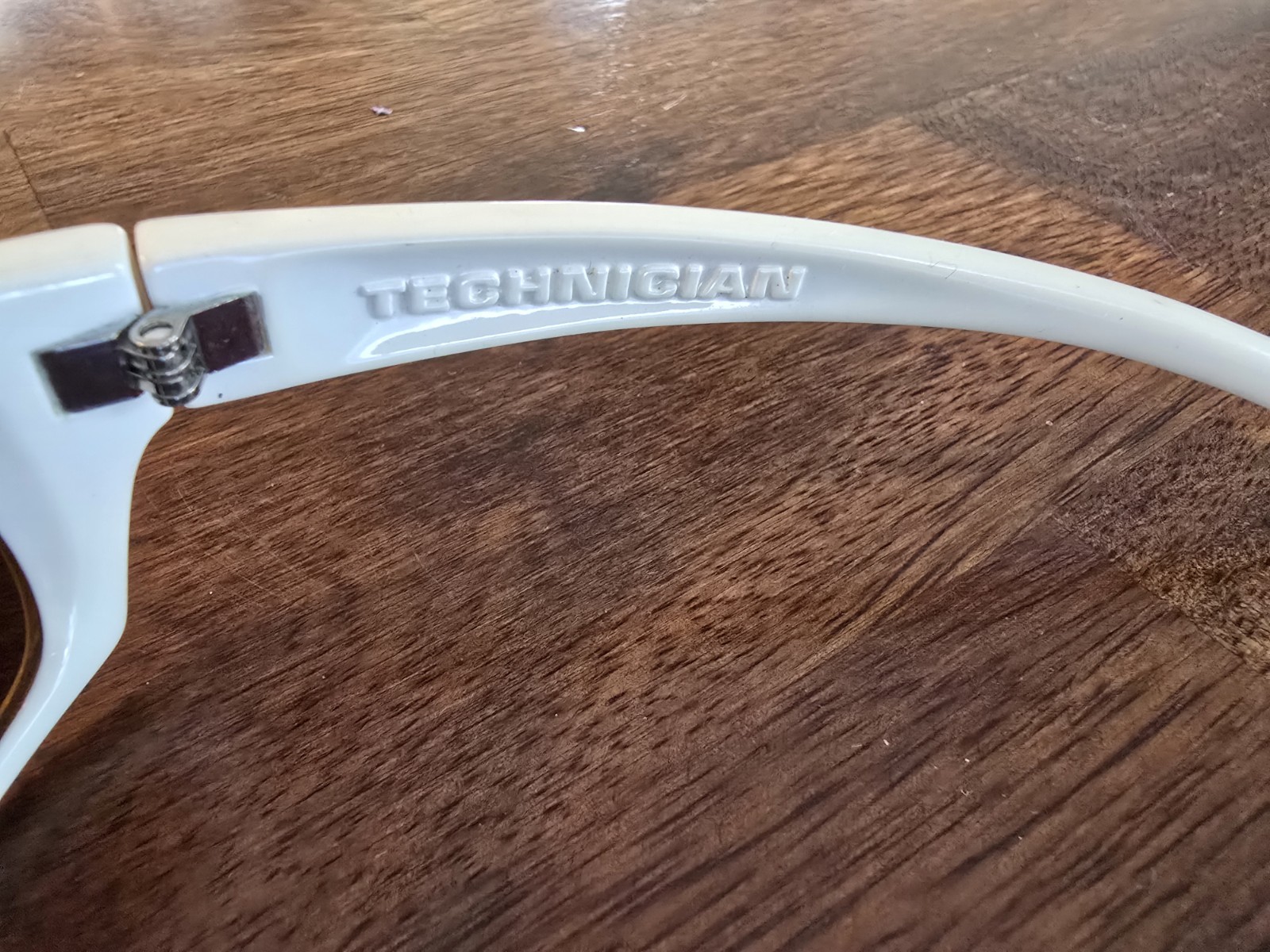 Electric Technician Sunglasses White Frames Vinta… - image 4