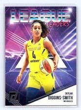 2019 Panini Donruss WNBA Skylar Diggins-Smith League Leaders #9 Wings Sky