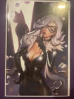AMAZING SPIDER-MAN #3 R1C0 Unknown 616 Virgin Variant Black Cat Nice NM+