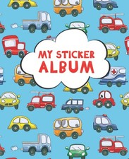 My Sticker Album: Blank Sticker Book for Collecting Stickers  Reusable Sticker