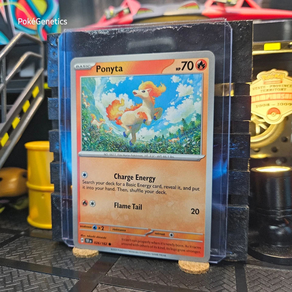 Ponyta Temporal Forces Pokémon TCG 026/162 Scarlet & Violet SV05 Common - Image 2 of 4
