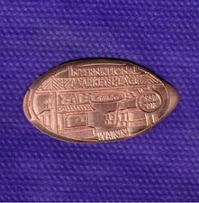 HAWAII INTERNATIONAL MARKET PLACE Waikīkī Elongated Pressed Copper Penny