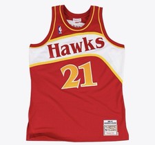🏀 $320 Mitchell & Ness Dominique Wilkins Atlanta Hawks 1986-87 Jersey Men 2XL