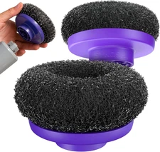 PRO Electric Spin Scrubber Steel Brush Set for Cleaning (2 Units) Perfect for Gr