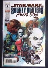 Star Wars Bounty Hunters Aurra Sing Dark Horse Comics Foil Dynamic Forces NM