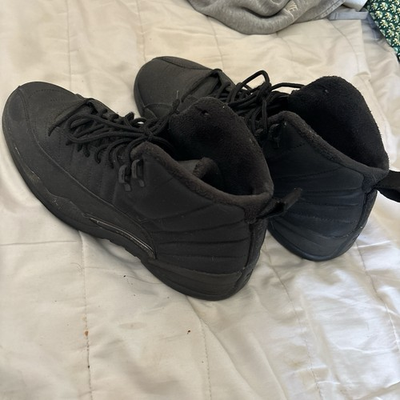 #ad #ad Jordan 12 Retro Winter Black Size 10.5 Men#x27;s Sneakers $145.00