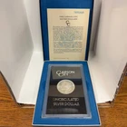 1878 CC MORGAN SILVER DOLLAR GSA ORIGINAL GOVERNMENT BOX & COA