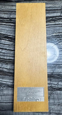 Bas Armagnac DeLord 100% AUTHENTIC Empty Wooden Box 13.5'' x 4'' x 4.25''