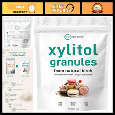 Natural Xylitol Sweetener 6 lbs - Low Calorie Sugar Substitute for Baking, Keto