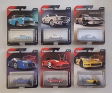 New 1:64 Majorette Collection Series Complete Set ~ Porsche, Honda, Chevy, Ford