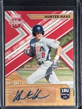 Haas, Hunter - 2019 Elite Extra Edition - Autograph - 136/150