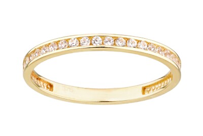 Ewigkeitsring 9 kt Gelbgold Kanalfassung von Citerna