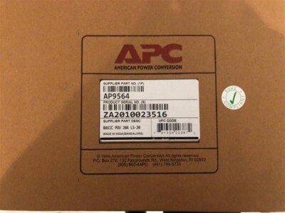 APC Basic Rack PDU 1U, (10) 5-20, L5-20P, 20A 120V - AP9564