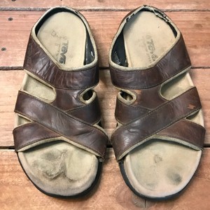 teva waterproof leather sandals